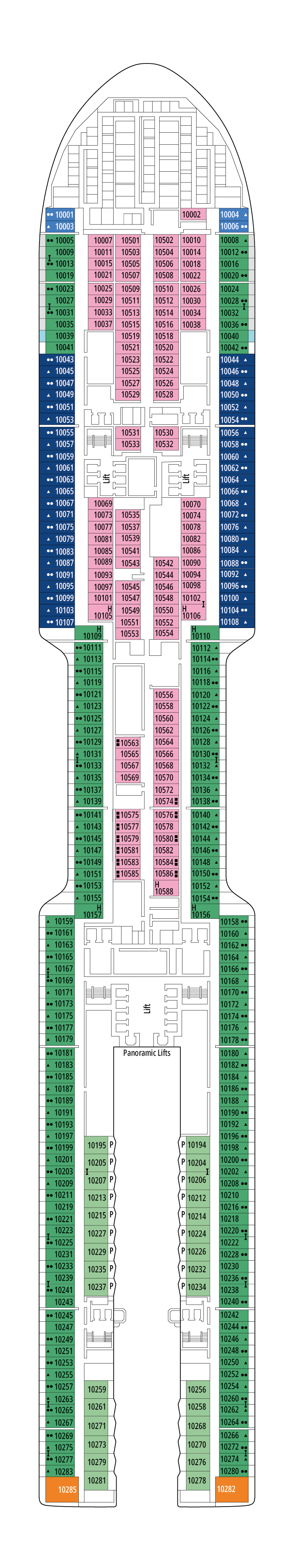 MSC Euribia — Northern Europe blueprint